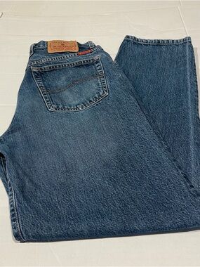 Lucky Brand Men’s Size 33 Dungarees Denim Blue Straight-Leg Jeans Pants